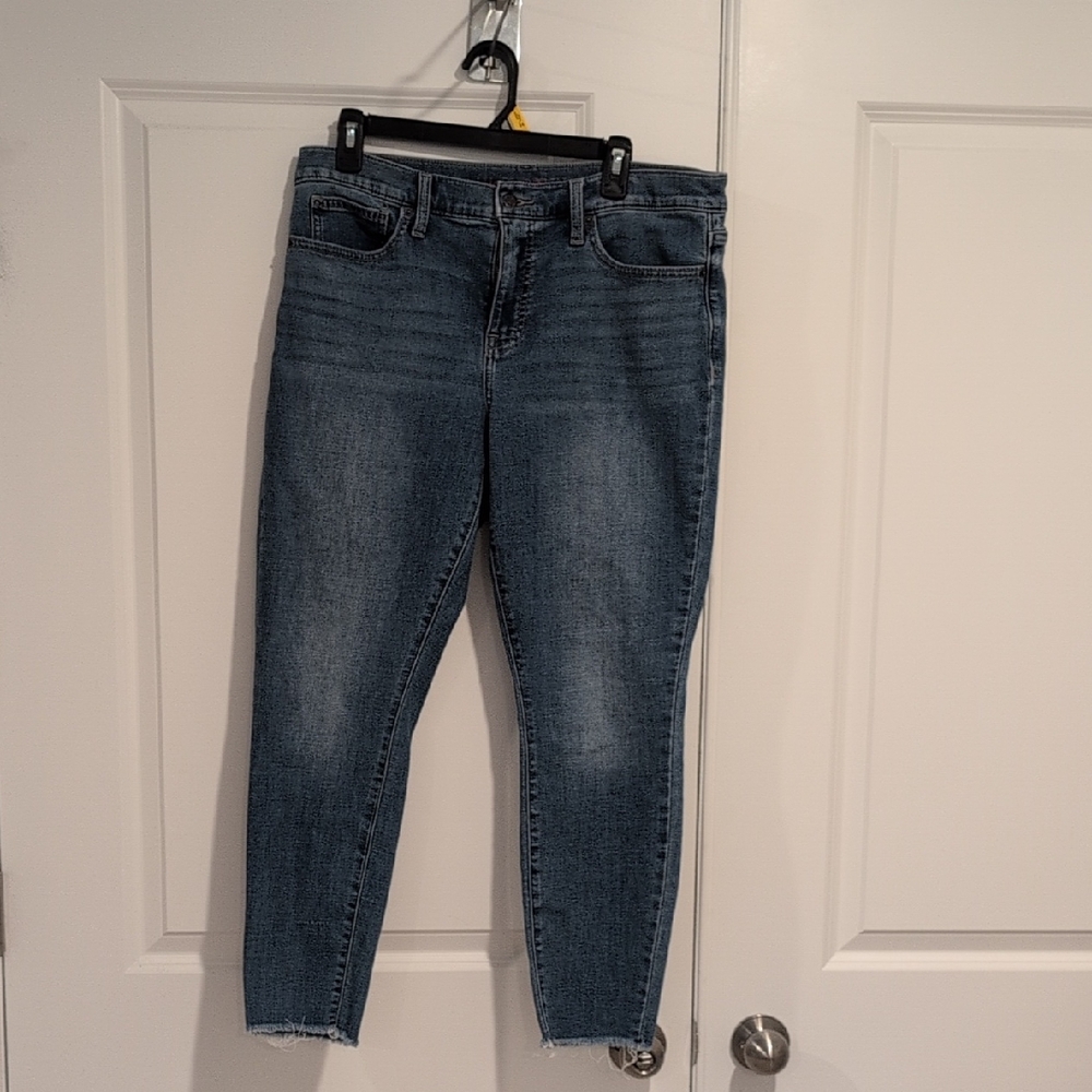 Lucky Brand Cropped Skinny Jeans